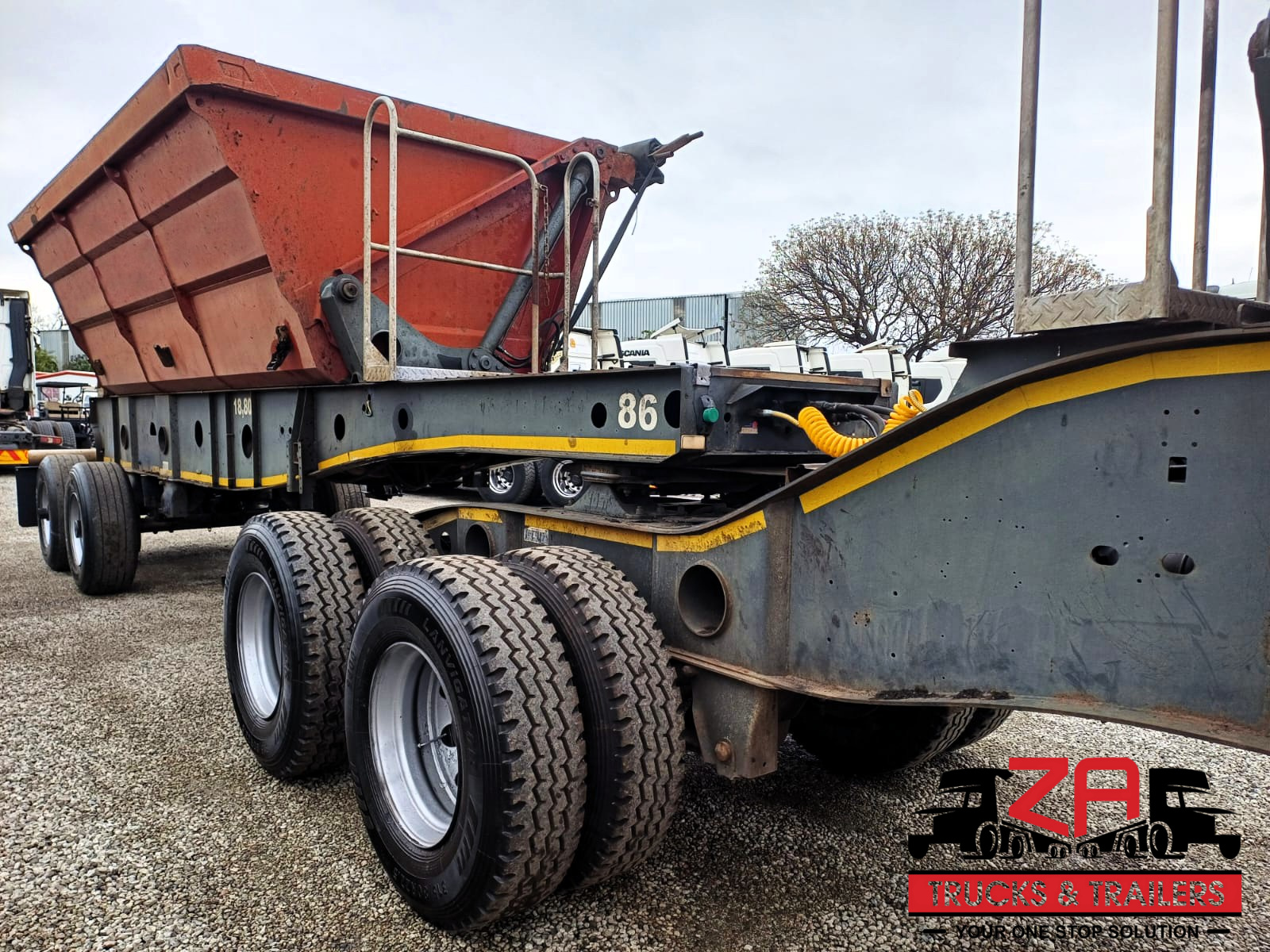 2013 AFRIT 25 CUBE SIDE TIPPER #53165